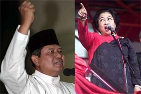  Pilpres 2009, Duel Maut Blok SBY vs Blok Mega