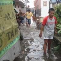 Sungai Citepus di Saritem Meluap
