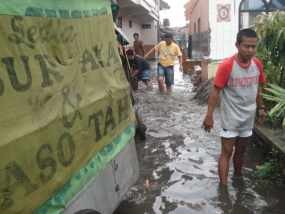 Sungai Citepus di Saritem Meluap