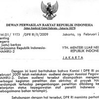  Beredar, Surat DPR Minta Namru-2 Dibuka Kembali