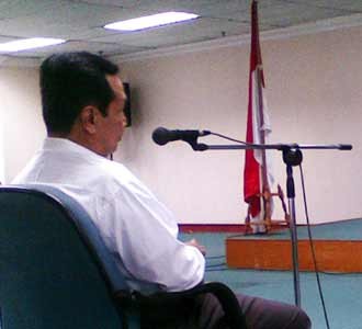 Bachrun Effendi Divonis 4 tahun Bui