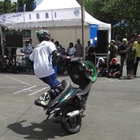 Freestyler Lokal Tak Mau Kalah