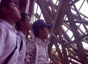 Ruang Kelas SMP 18 Semarang Ambruk, UN Dipindah