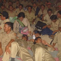 3 Ribu Perangkat Desa Tiduran di Pendopo Bupati