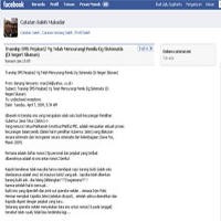 SMS Indikasi Kecurangan Pilgub Edar di Facebook