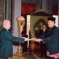 Dubes Swajaya Serahkan Surat Kepercayaan