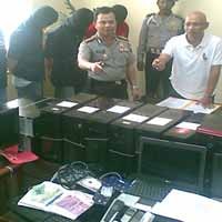 Polwiltabes Grebek Judi Beromzet Miliaran Rupiah