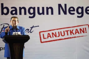  Dituduh Gantung Nama Cawapres, SBY Sabar