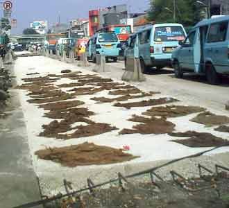 Busway di Beton, Macet Mengular