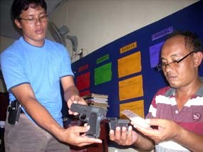 Tagih Pekerjaan Sambil Pamer Pistol,  Kades di Blok Cepu Diperiksa