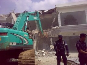 Pembongkaran Ruko Senilai Rp 2 Miliar di Kemang Asal Terjang 