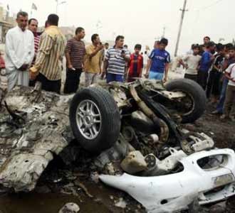 Bom Mobil Meledak di Baghdad
