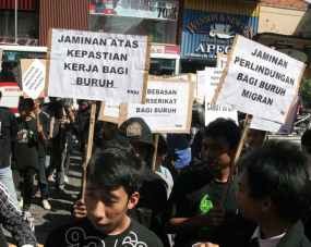 Peringati May Day, Demonstran Bokongi DPRD Yogya