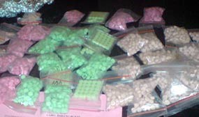 Sekali Produksi Hasilkan 500 Ribu Butir Ekstasi