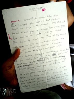 Surat Sakit Hati Mano untuk Fakhry 