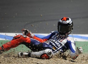 Lorenzo Crash karena Tampil di Negeri Sendiri