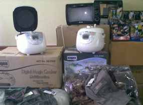 BC Dumai Tangkap Penyelundupan Barang Elektronik dan Garmen