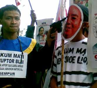 Demo Tuntut Kasus BLBI Diusut