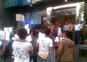 Dukung SB, 20 Orang Demo di Kantor PAN