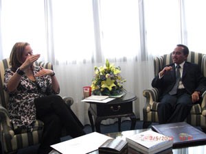 Dubes RI Serahkan Surat Kredensial Kepada WFP