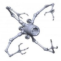 Robot Penakluk Samudera Tiru Laba-laba