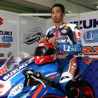 M Fadly Rebut Pole Position 