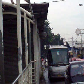 Perbaikan Halte Busway Pasar Induk Tunggu Anggaran APBD