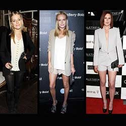 Blazer dan Shorts Pants Ala Selebriti