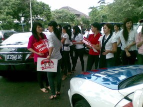 Puluhan Wanita Cantik Siap Iringi JK-Wiranto ke KPU