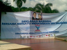 Barindo Gelar Deklarasi Dukung SBY-Berbudi