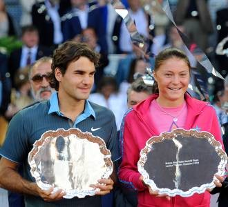 Madrid Master Milik Federer & Safina