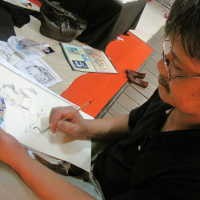 Sketsa Diri Dalam Karikatur
