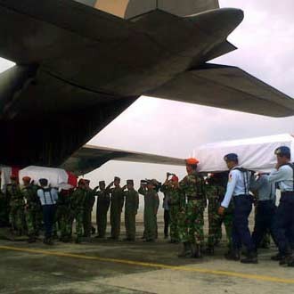 Pelepasan Jenazah Korban Hercules