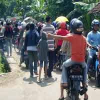 Jatuhnya Hercules di Magetan Jadi Obyek Wisata Dadakan