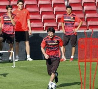 Barca Bersiap Hadapi MU