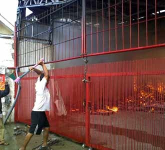 Gudang Mebel Terbakar