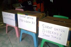 Anak-anak Stren Kali Kirimi SBY Surat Tolak Penggusuran
