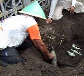 Puluhan Rudal Ditemukan di Kebumen