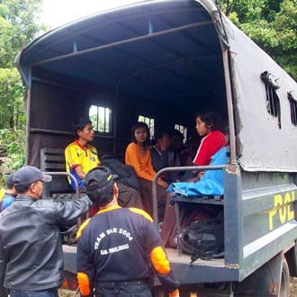 15 Pramuka Tersesat Dipulangkan