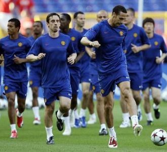 Latihan Sebelum Lawan Barca