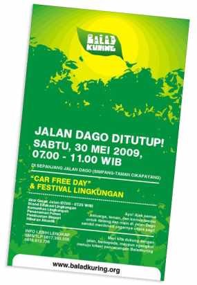 Car Free Day Batal Digelar di Dago