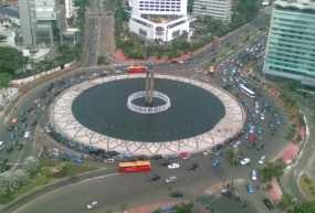 Pencanangan HUT Ke-482 Jakarta, Bundaran HI Dipadati Sepeda