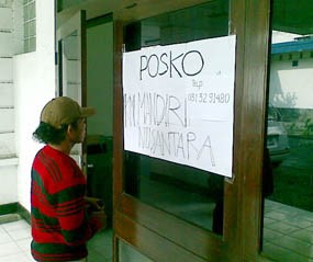 Adpel Dirikan Posko Informasi