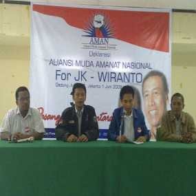 AMAN Resmi Dukung JK-Wiranto