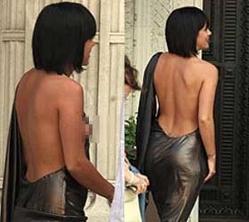 Syuting Klip, Payudara Lily Allen Ngintip Lagi