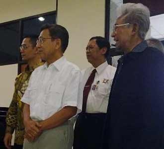 Boediono Resmikan Aula Ali Sadikin