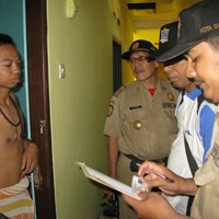 Operasi Yustisi Kecamatan Sawahan Jaring 25 Orang