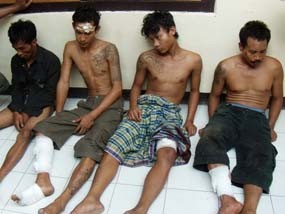 Komplotan Perampok di 10 Lokasi Digulung, 4 Orang Ditembak