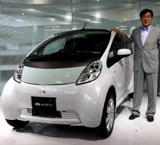 Mobil Listrik i MiEV Hadir di Jepang