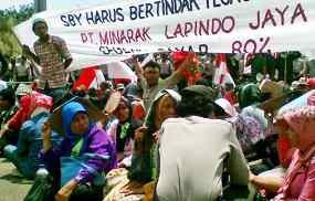 Korban Lumpur Lapindo Minta Komitmen Mega